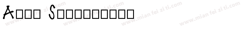 Arch Sans字体转换